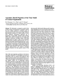 Cover page: Associative recall properties of the trion model of cortical organization