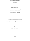 Cover page: Criminal Strategies and Institutional Concerns in the Soviet Legal System: An Analysis of Criminal Appeals in Moscow Province, 1921-1928