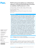 Cover page: MCH and apomorphine in combination enhance action potential firing of nucleus accumbens shell neurons in vitro