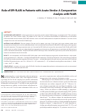 Cover page: Role of EPI-FLAIR in Patients with Acute Stroke: A Comparative Analysis with FLAIR