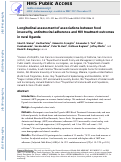 Cover page: Longitudinal assessment of associations between food insecurity, antiretroviral adherence and HIV treatment outcomes in rural Uganda