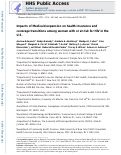 Cover page: Impacts of Medicaid Expansion on Health Insurance and Coverage Transitions among Women with or at Risk for HIV in the United States
