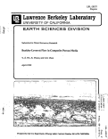 Cover page: Buckley-Leverett Flow in Composite Porous Media