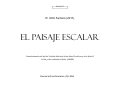 Cover page: El Paisaje Escalar