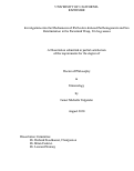 Cover page: Investigations into the Mechanisms of Wolbachia Induced Parthenogenesis and Sex Determination in the Parasitoid Wasp, Trichogramma