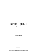 Cover page: Kintsukuroi