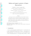 Cover page: Möbius and Laguerre geometry of Dupin Hypersurfaces