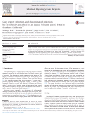 Cover page: Case report: Abortion and disseminated infection by Coccidioides posadasii in an alpaca (Vicugna pacos) fetus in Southern California