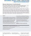 Cover page: Molecular Determinants of Lung Development