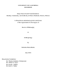 Cover page: Early Classic Social Transformations: Identity, Community, and Authority at Charco Redondo, Oaxaca, Mexico