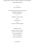 Cover page: Empirical Studies of the State’s Treatment of Noncitizens in the United States: A Mixed Method Approach