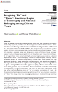 Cover page of Imagining “Us” and “Them”: Emotional Logics of Sovereignty and National Belonging among Chinese Youth