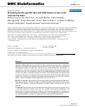 Cover page: Assessing probe-specific dye and slide biases in two-color microarray data.