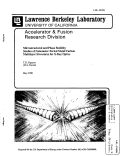 Cover page: Microstructual and Phase Stability Studies of Nanometer Period Metal/Carbon Multilayer Stuctures for X-Ray Optics