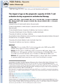 Cover page: The impact of age on the prognostic capacity of CD8+ T-cell activation during suppressive antiretroviral therapy