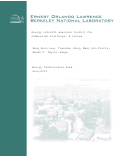 Cover page: Energy retrofit analysis toolkits for commercial buildings: A review: