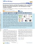 Cover page: Bioinformatic Prediction and High Throughput In Vivo Screening to Identify Cis-Regulatory Elements for the Development of Algal Synthetic Promoters.