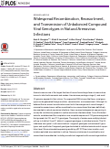 Cover page: Widespread Recombination, Reassortment, and Transmission of Unbalanced Compound Viral Genotypes in Natural Arenavirus Infections