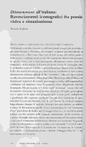 Cover page: <em>Détournement</em> all'italiana: Rovesciamenti iconografici fra poesia visiva e situazionismo
