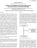 Cover page: Utilization and Cost-Effectiveness of Head Imaging for Acute and Chronic Headaches in the Primary Care Setting