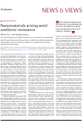 Cover page: Nanomaterials arising amid antibiotic resistance