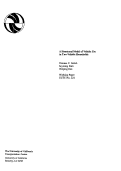 Cover page: A Structural Model of Vehicle Use in Two-Vehicle Households