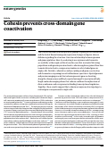 Cover page: Cohesin prevents cross-domain gene coactivation