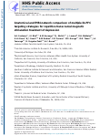 Cover page: Anatomical and fMRI-network comparison of multiple DLPFC targeting strategies for repetitive transcranial magnetic stimulation treatment of depression