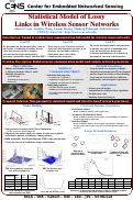 Cover page: Statistical Model of Lossy Links in Wireless Sensor Networks