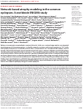 Cover page: Network-based atrophy modeling in the common epilepsies: A worldwide ENIGMA study