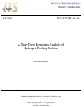 Cover page: A Near-Term Economic Analysis of Hydrogen Fueling Stations