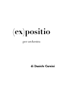 Cover page: (ex)positio