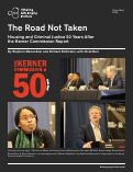 Cover page: The Road Not Taken: Housing and Criminal Justice 50 Years after the Kerner Commission Report