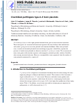 Cover page: Clostridium perfringens type A–E toxin plasmids