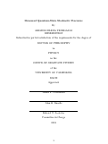 Cover page of Measured Quantum-State Stochastic Processes