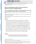 Cover page: Deficits in physiological and self-conscious emotional response to errors in hoarding disorder