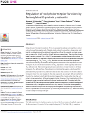 Cover page: Regulation of rod photoreceptor function by farnesylated G-protein γ-subunits.