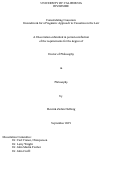 Cover page: Consolidating Causation: Groundwork for a Pragmatic Approach to Causation in the Law