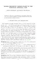 Cover page: Model-theoretic Elekes–Szabó in the strongly minimal case