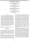 Cover page: The effect of time pressure and the spatial integration of the stimulus dimensions on overall similarity categorization.