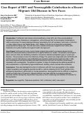 Cover page: Case Report of HIV and Neurosyphilis Coinfection in a Recent Migrant: Old Diseases in New Faces