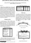 Cover page: Lattice Studies for CIRCE (Coherent InfraRed CEnter) at the ALS