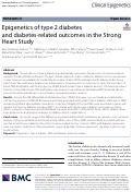 Cover page: Epigenetics of type 2 diabetes and diabetes-related outcomes in the Strong Heart Study.