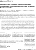 Cover page: Stimulation of the α7 Nicotinic Acetylcholine Receptor Protects against Neuroinflammation after Tibia Fracture and Endotoxemia in Mice