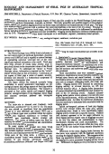Cover page: Ecology and management of feral pigs in Australian tropical rainforests