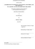 Cover page: Contributions of Emotional Intelligence, Mentoring and Self-Efficacy to Academic Success and Addictions Treatment