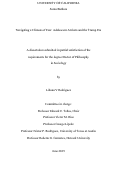 Cover page: Navigating a Climate of Fear: Adolescent Arrivals and the Trump Era