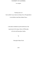 Cover page: The Body Satyrical: Satire and the Corpus Mysticum during Crises of Fragmentation in Late Medieval and Early Modern France