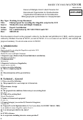 Cover page: Final proposal for encoding the Glagolitic script in the UCS