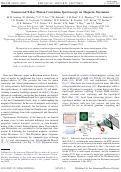 Cover page: Nanosecond X-Ray Photon Correlation Spectroscopy on Magnetic Skyrmions